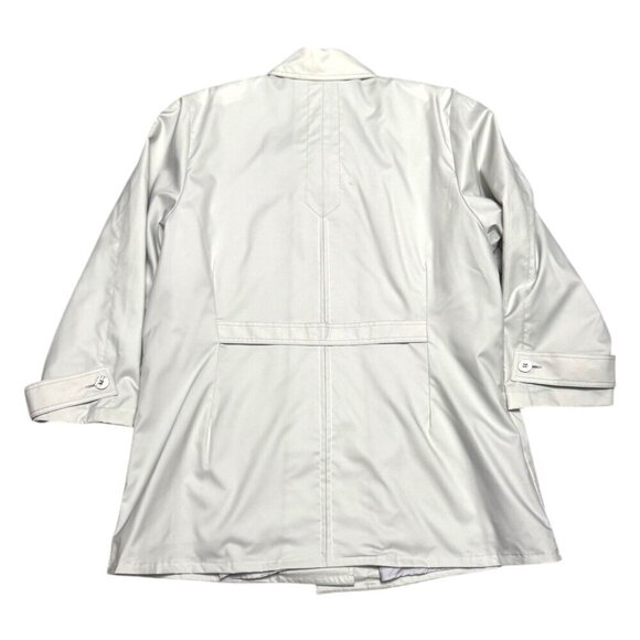 LONDON FOG Vintage Y2K Lightweight Business Casual Spring Fall Coat Jacket Large - Picture 3 of 6